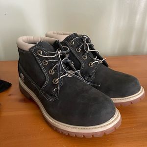Women’s Navy Timberland Boots